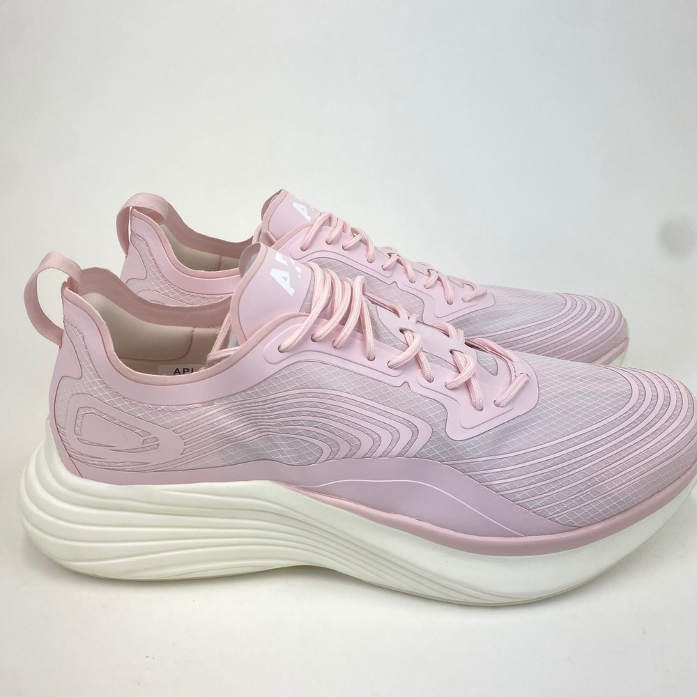 APL Athletic Propulsion Labs Men's Streamline Bleached Pink‎ White Shoes - Picture 5 of 7